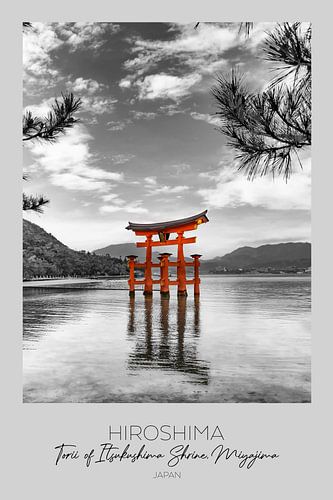 In de schijnwerpers: de torii van het Itsukushima-heiligdom op Miyajima | colorkey