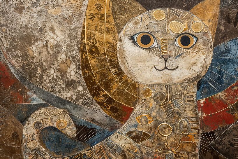Malerei Kater von Wunderbare Kunst