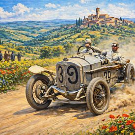 Vintage Racing: Targa Florio 1922 von DeVerviersBelgium