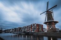 Moulin à vent à Delfshaven, Rotterdam par vedar cvetanovic Aperçu