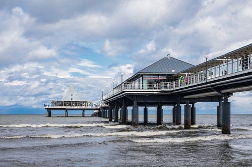 Seebrücke in Heringsdorf auf der Insel Usedom