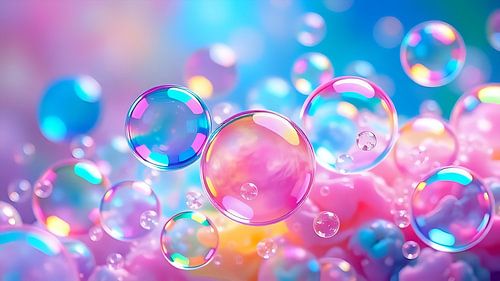 Kleurrijke bellenpracht