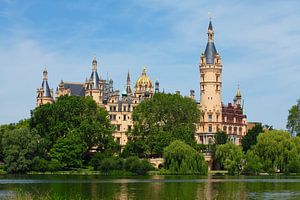 Schweriner Schloss , Schwerin, Mecklenburg-Vorpommern, Deutschland, Europa