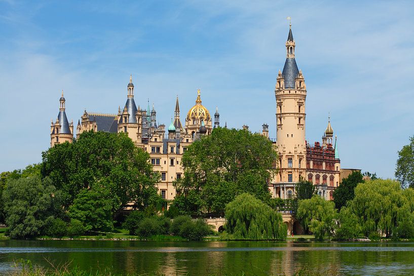 Schwerin Castle, Schwerin, Mecklenburg-Vorpommern, Germany, Europe by Torsten Krüger