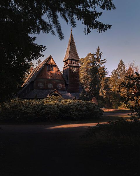 Old wooden church in Stahnsdorf by wukasz.p