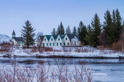 Thingvallakirkja kerk in Thingvellir National Park