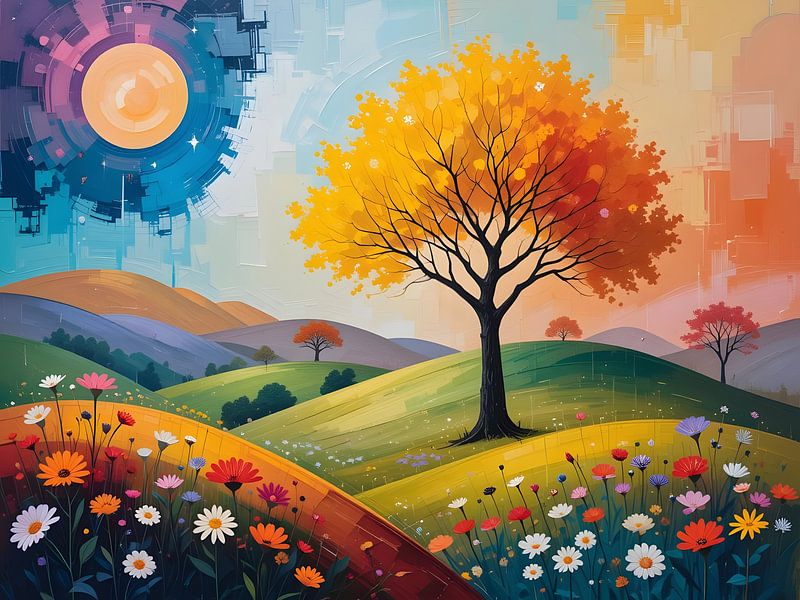 Blooming landscape by HorizonArtistry