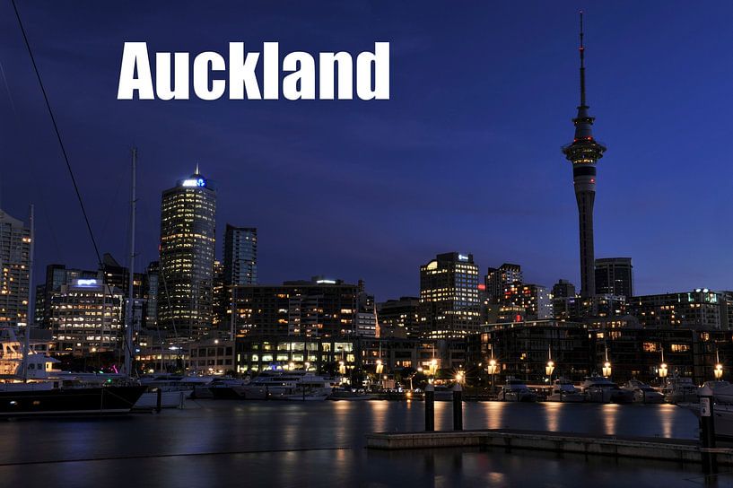 Auckland New Zealand Viaduct Harbour by Richard Wareham