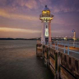 Raffles Marina Lighthouse by Bart Hendrix