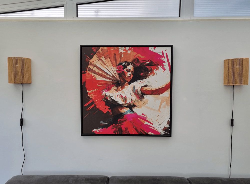 Danseuse de flamenco dynamique par Lauri Creates