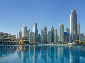 Burj Khalifa park in Dubai van Achim Prill