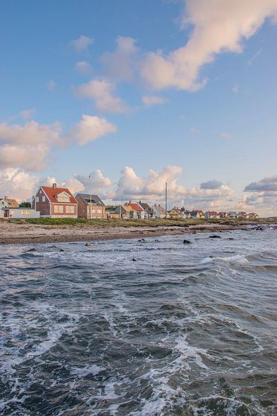 Huisjes langs de Zweedse kust van Bianca Kramer