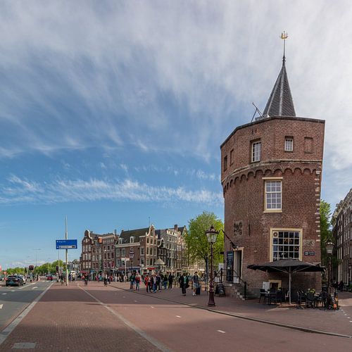 Schreierstoren aan de Geldersekade  in centrum van Amsterdam