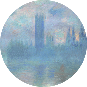 Londen, parlementsgebouwen, Claude Monet