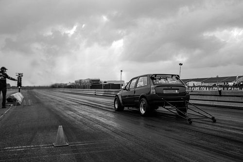 Citroën AX Dragracer sur Sim Van Gyseghem