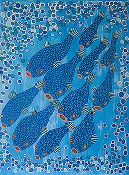 Wie ein Fisch im Wasser