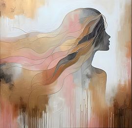 Silhouette long hair by FoXo Art