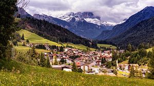Soraga in den Dolomiten