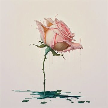 Melting roze van Natasja Haandrikman