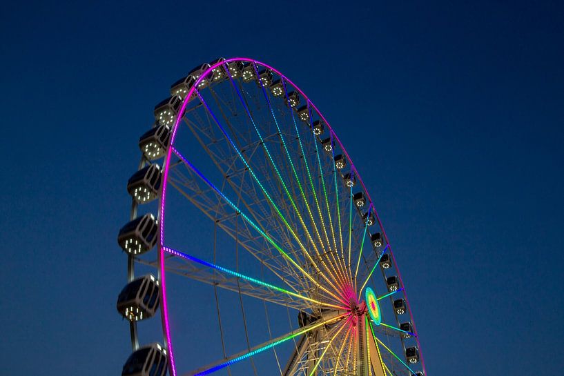 Grande roue la nuit par Udo Herrmann