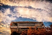 US Car under clouds
