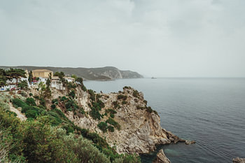 Blick auf die griechische Insel Korfu | Reisefotografie Fine Art Fotodruck | Griechenland, Europa