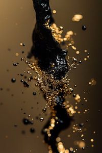 Abstract Alchemy - Gold Burst