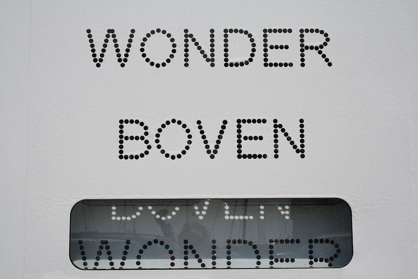 Wonder boven wonder van Jetty Boterhoek