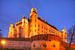 Château de Wawel au crépuscule, Cracovie, Petite Pologne, Pologne, Europe sur Torsten Krüger
