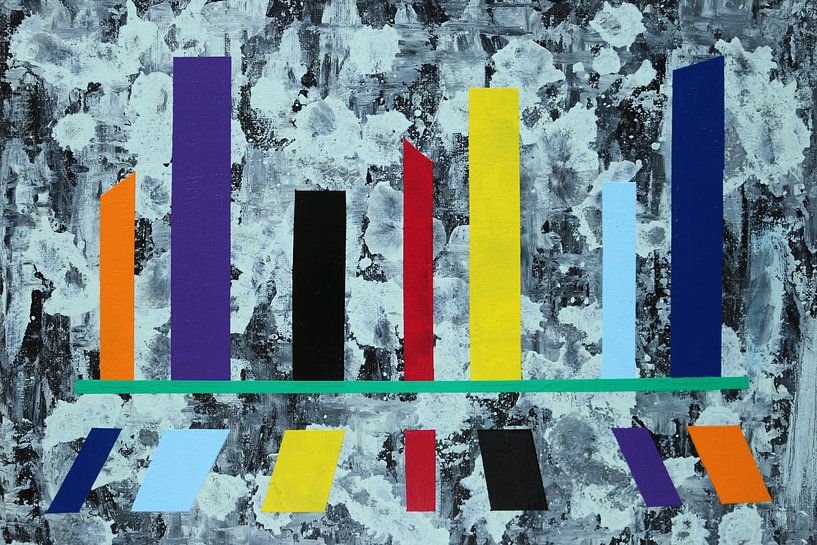 Geometric shapes no 8c by Michael Godlewski