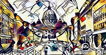 Kandinsky ontmoet Rome 5 van zam art