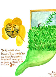 Traum 07042022 Raubkatzenfrau