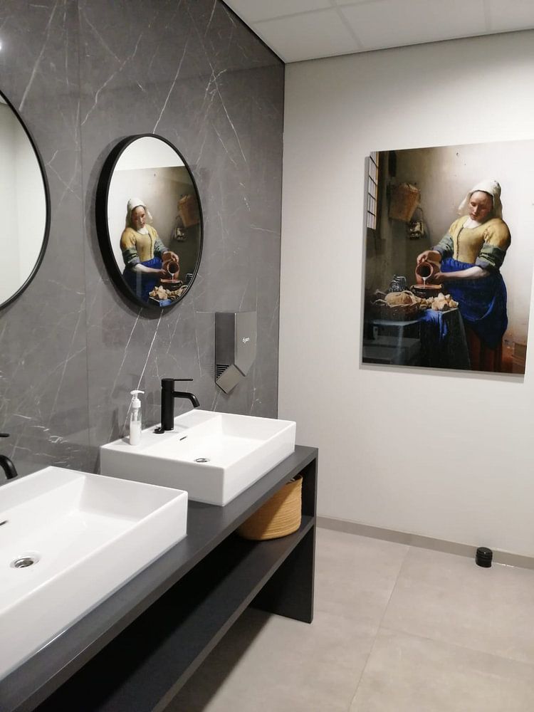 Dienstmagd mit Milchkrug - Vermeer gemälde