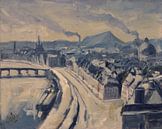 Panorama Liège 1965 by Nop Briex thumbnail