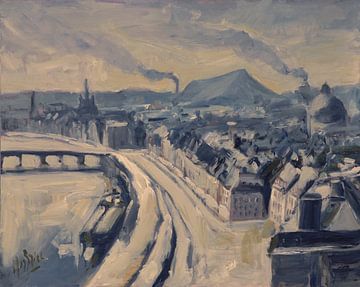 Panorama Liège 1965 by Nop Briex