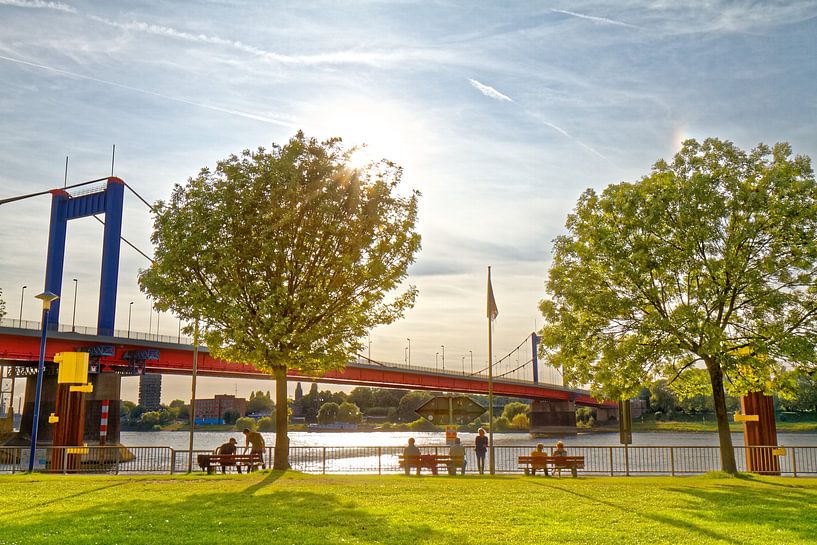 Molenweide bij de haven in Duisburg-Ruhrort (7-38543) van Franz Walter