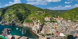 Vernazza in the Cinque Terre in summer by Markus Lange