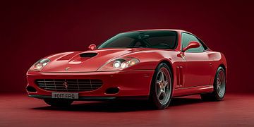 Roter Ferrari 559 von PixelPrestige