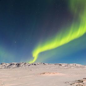Noorderlicht - IJsland (3) van Tux Photography
