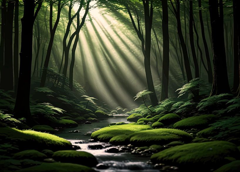 small river that has not been touched by Hesti Azzafira