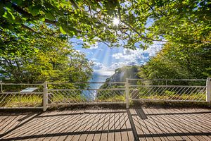 RÜGEN Nationalpark Jasmund, Aussicht Königsstuhl von Melanie Viola