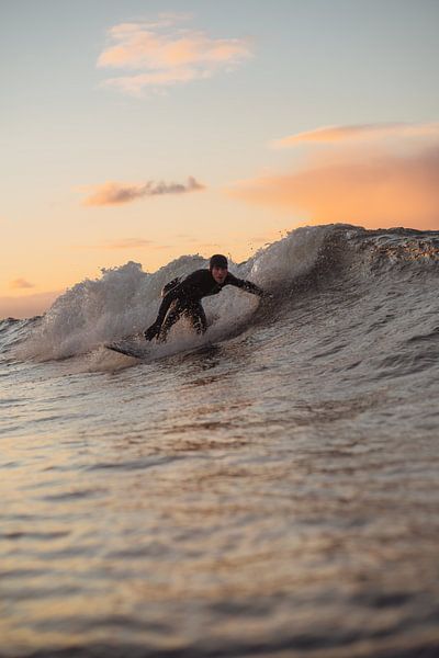 Sunset surf Domburg 1 par Andy Troy