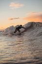 Sunset surf Domburg 1 by Andy Troy thumbnail