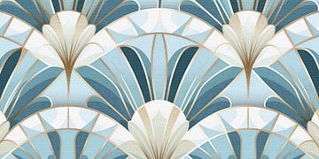 Panorama Art Deco Motif by Whale & Sons