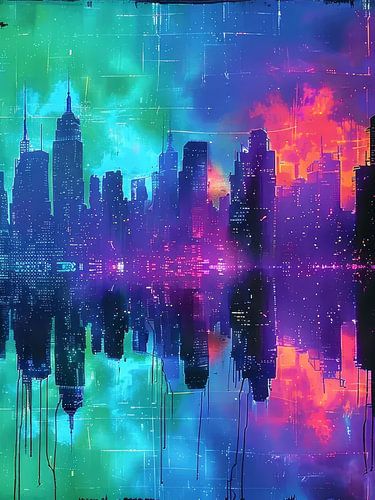New York City Skyline Canvas Print