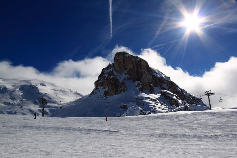 La Plagne Frankrijk van Sander Maas