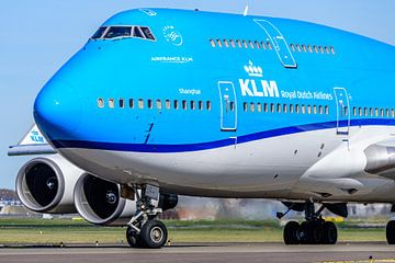 KLM Boeing 747-400 City of Shanghai. van Jaap van den Berg