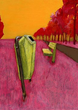 Se détendre dans le parc de la ville sur Ellen Wels