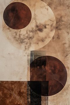 Abstract bruin van Bert Nijholt