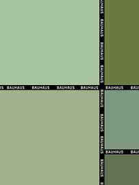 Bauhaus, Trendy Green by Hilde Remerie Photography and digital art